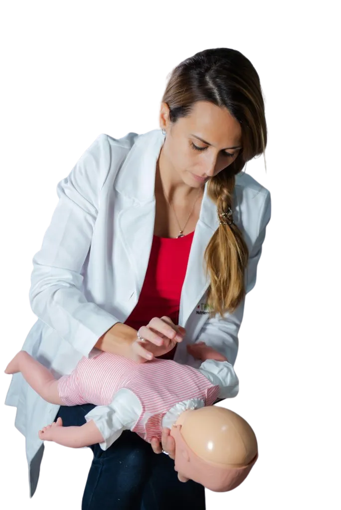 Tania Mesa talleres primeros auxilios y pediatria