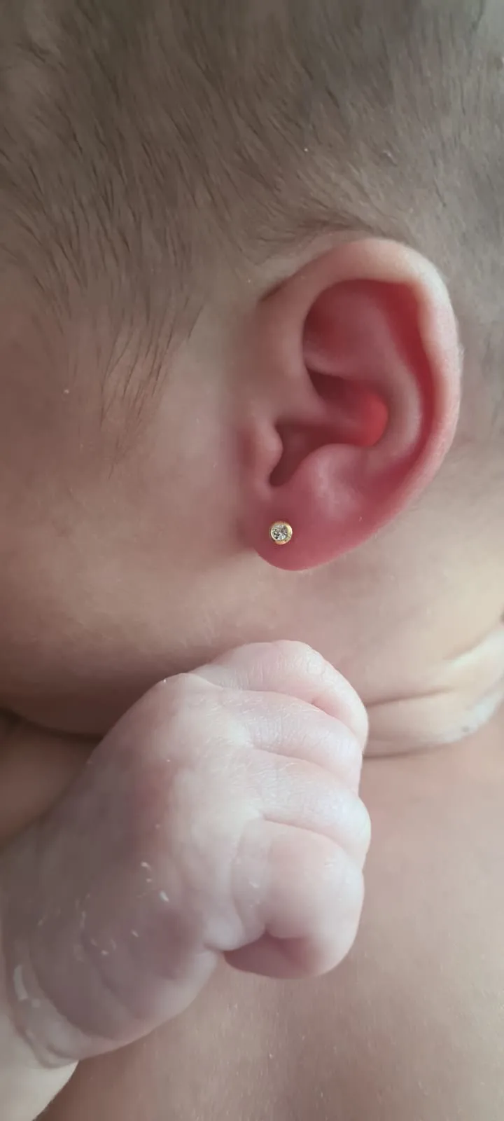 primera puesta de pendientes bebe primera puesta de pendientes bebe